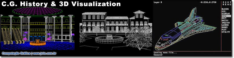 Computer Graphics History and 3d Visualization