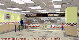 3D MacDonalds Models - Rio de Janeiro City - 1996
